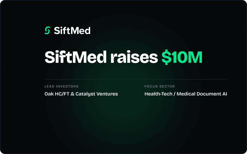 SiftMed raises new funding as claims AI moves toward trust and traceability
